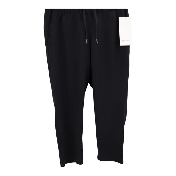 Lululemon On The Fly Woven Crop Womens Size 8 Black NWT - Picture 3 of 9